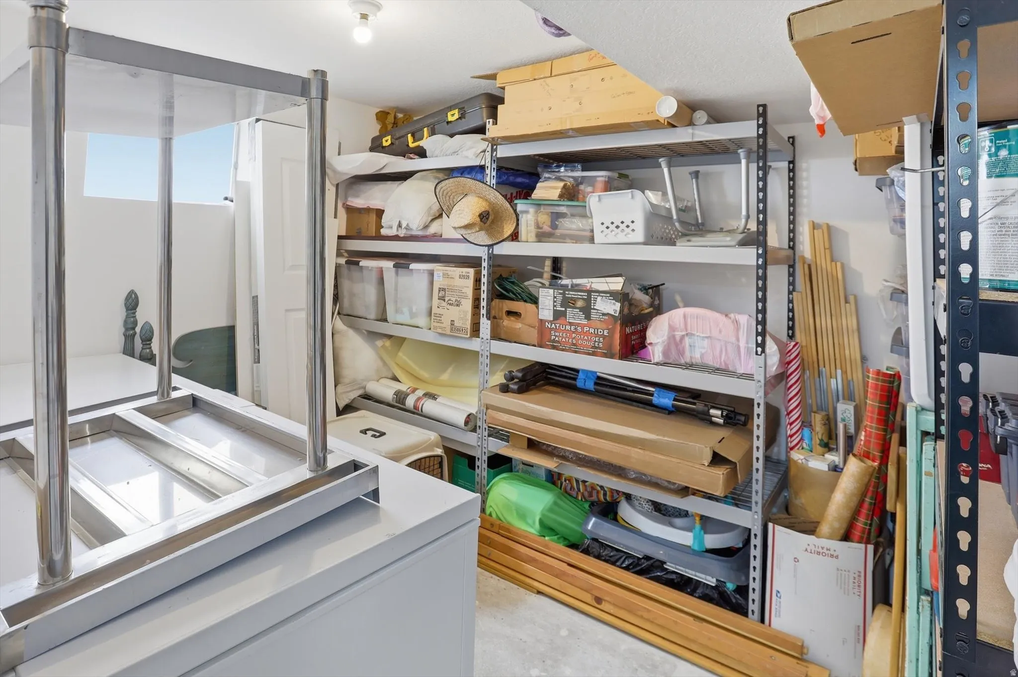 View of storage area