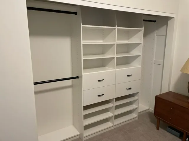View of closet