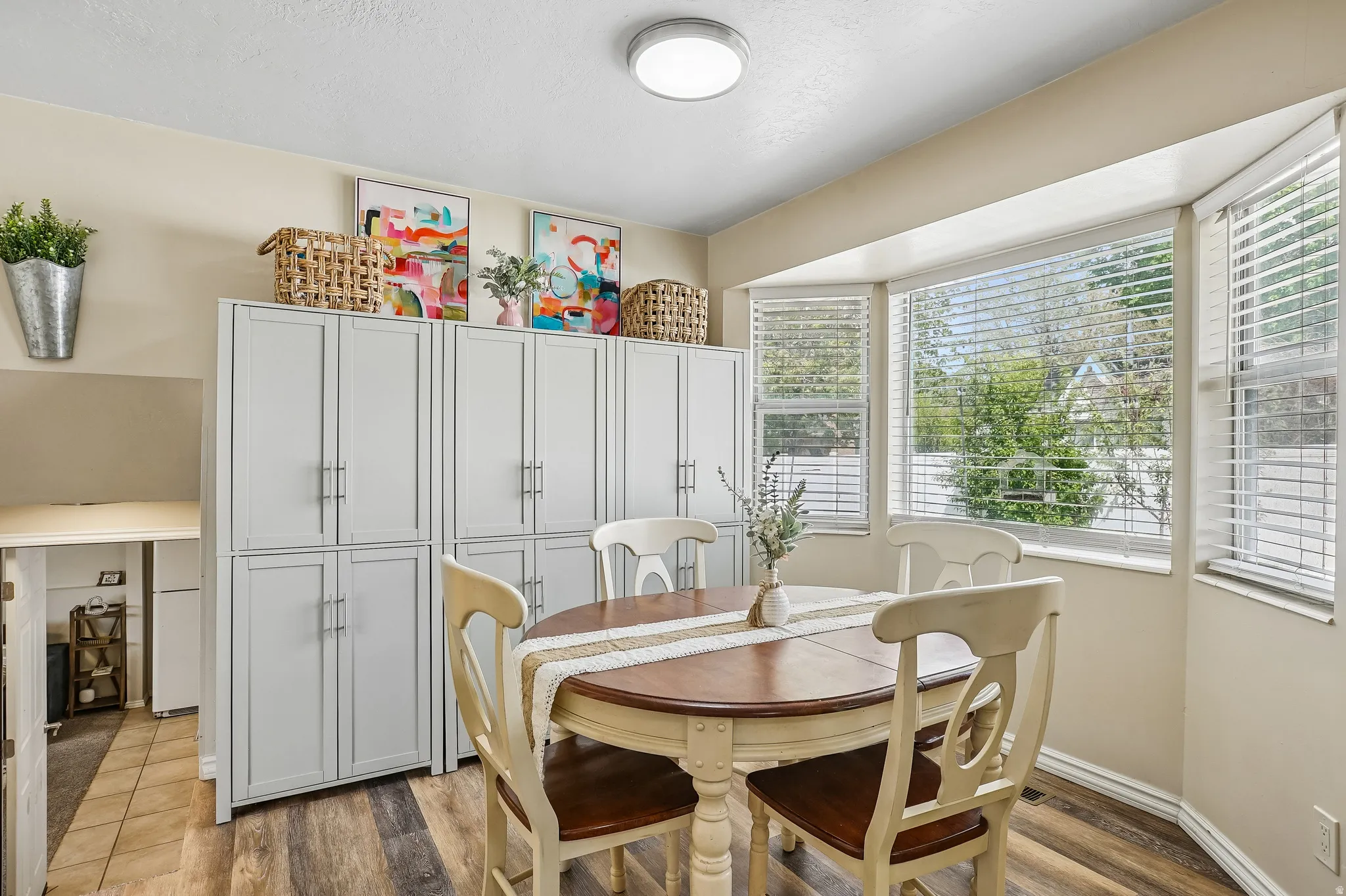 Dining room featuring wood finished floors
