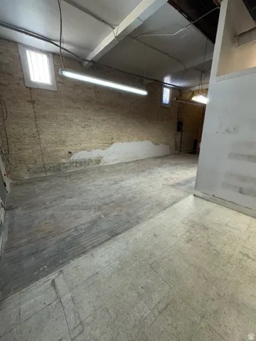 Basement with plenty of natural light