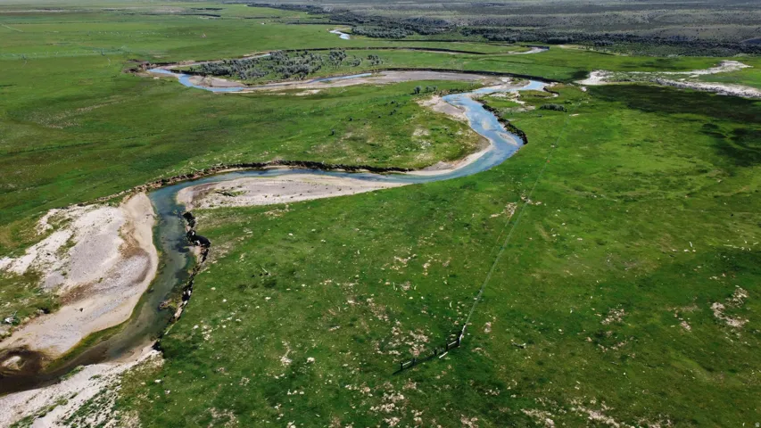 View of Sevier river (runs through Lot #7)