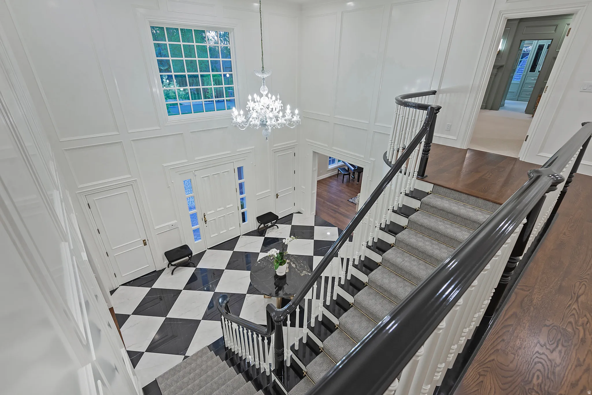 2 story entrance foyer makes a statement!