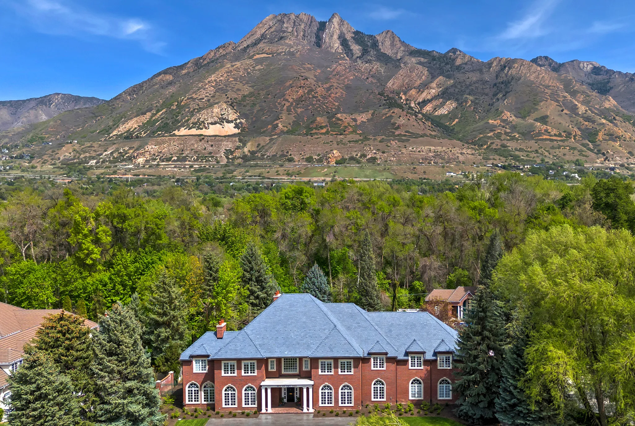View of mountain backdrop