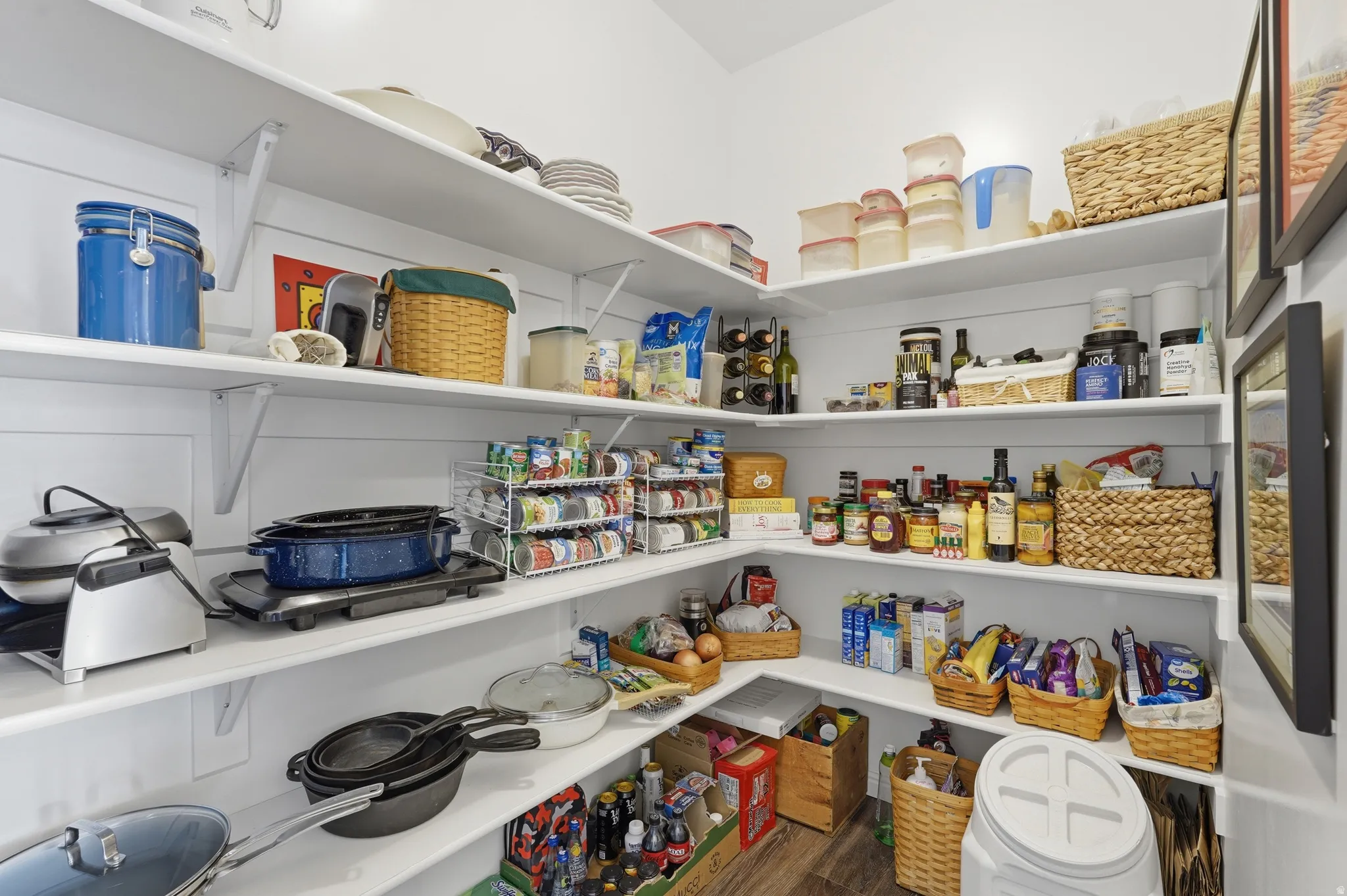 View of storage area