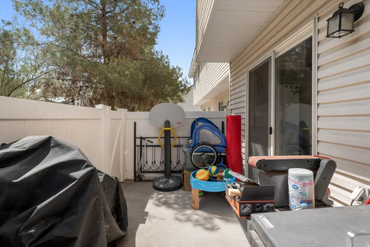 View of patio / terrace with a grill