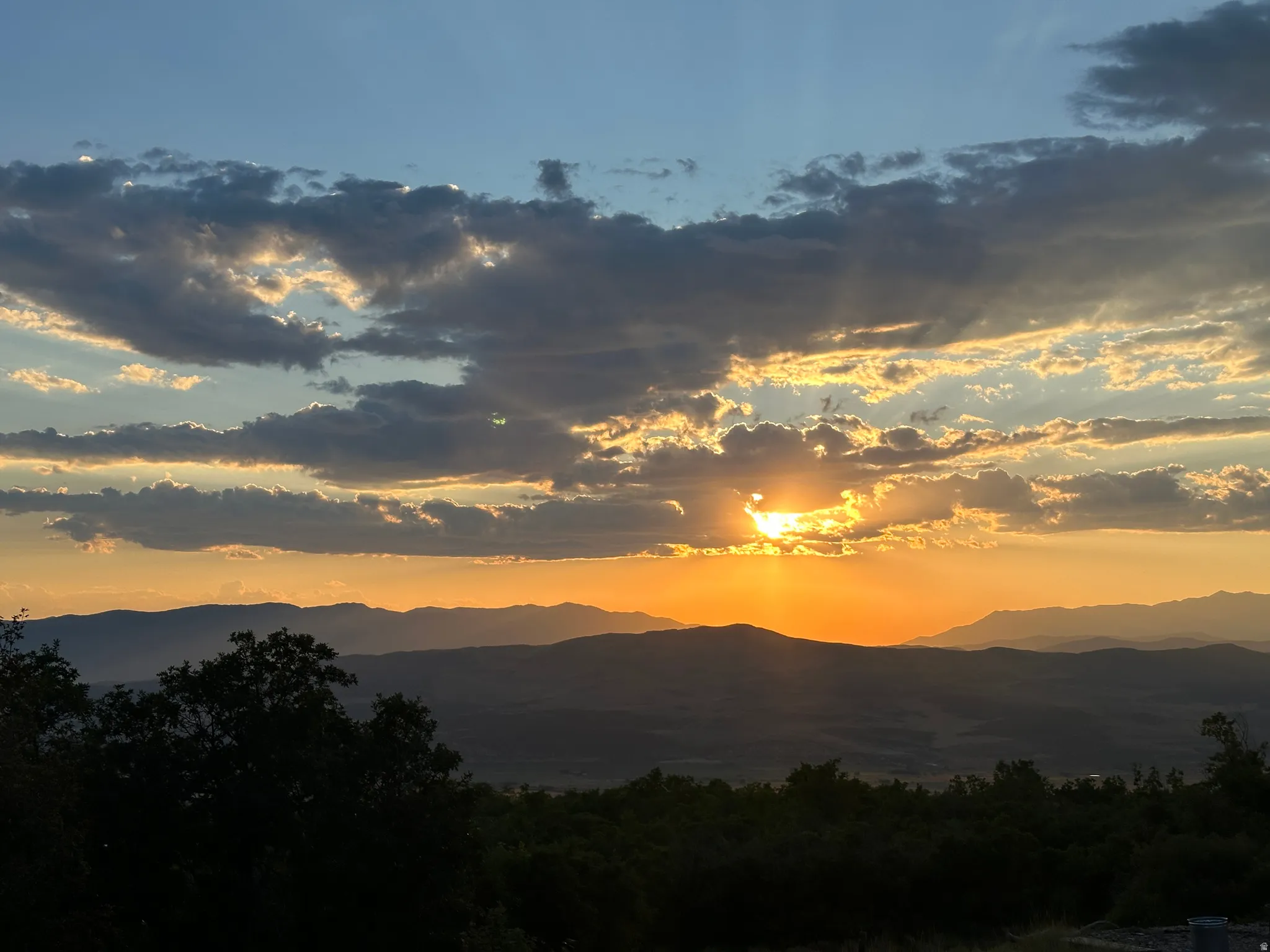 View of mountain backdrop