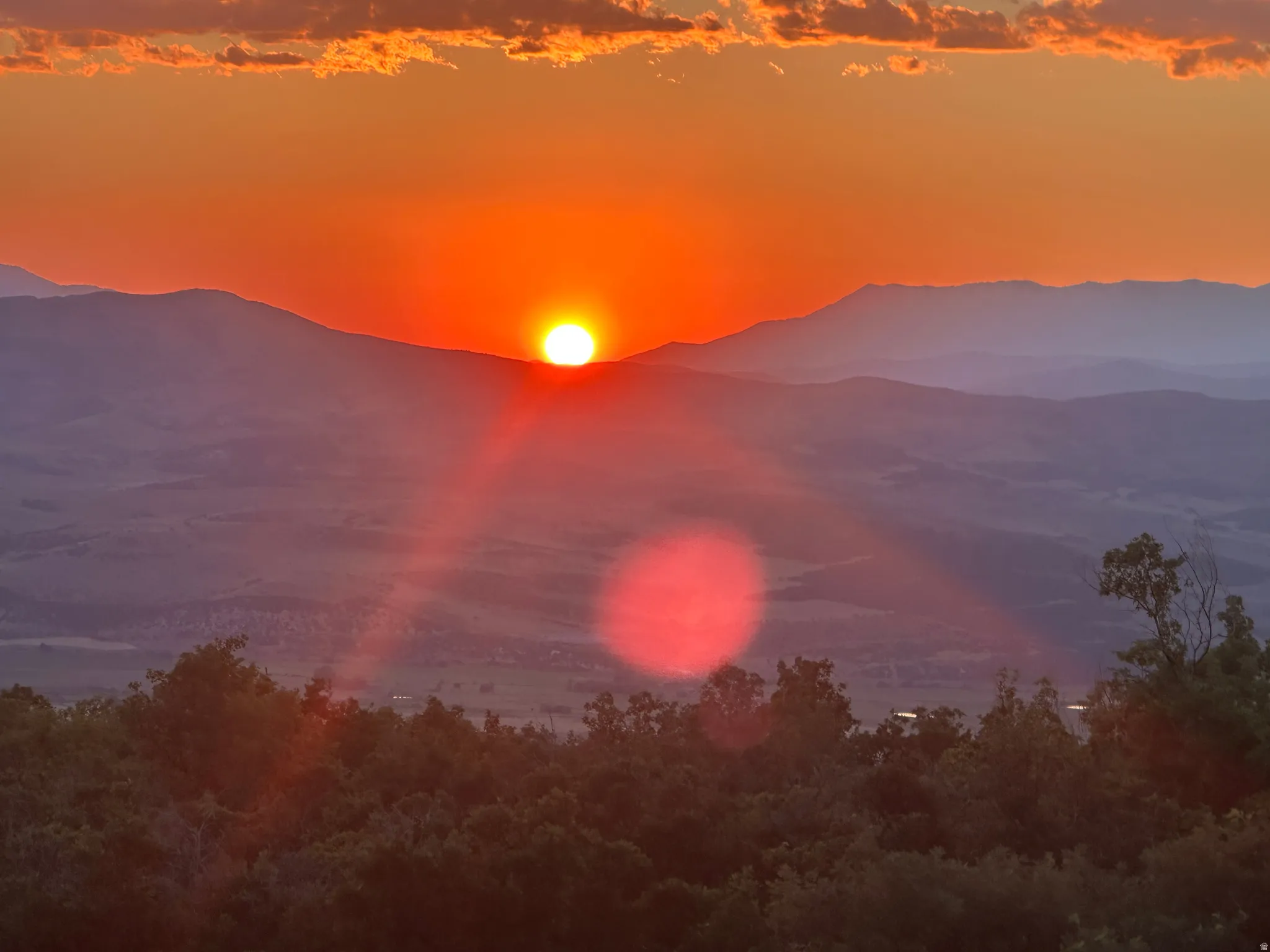 View of mountain backdrop
