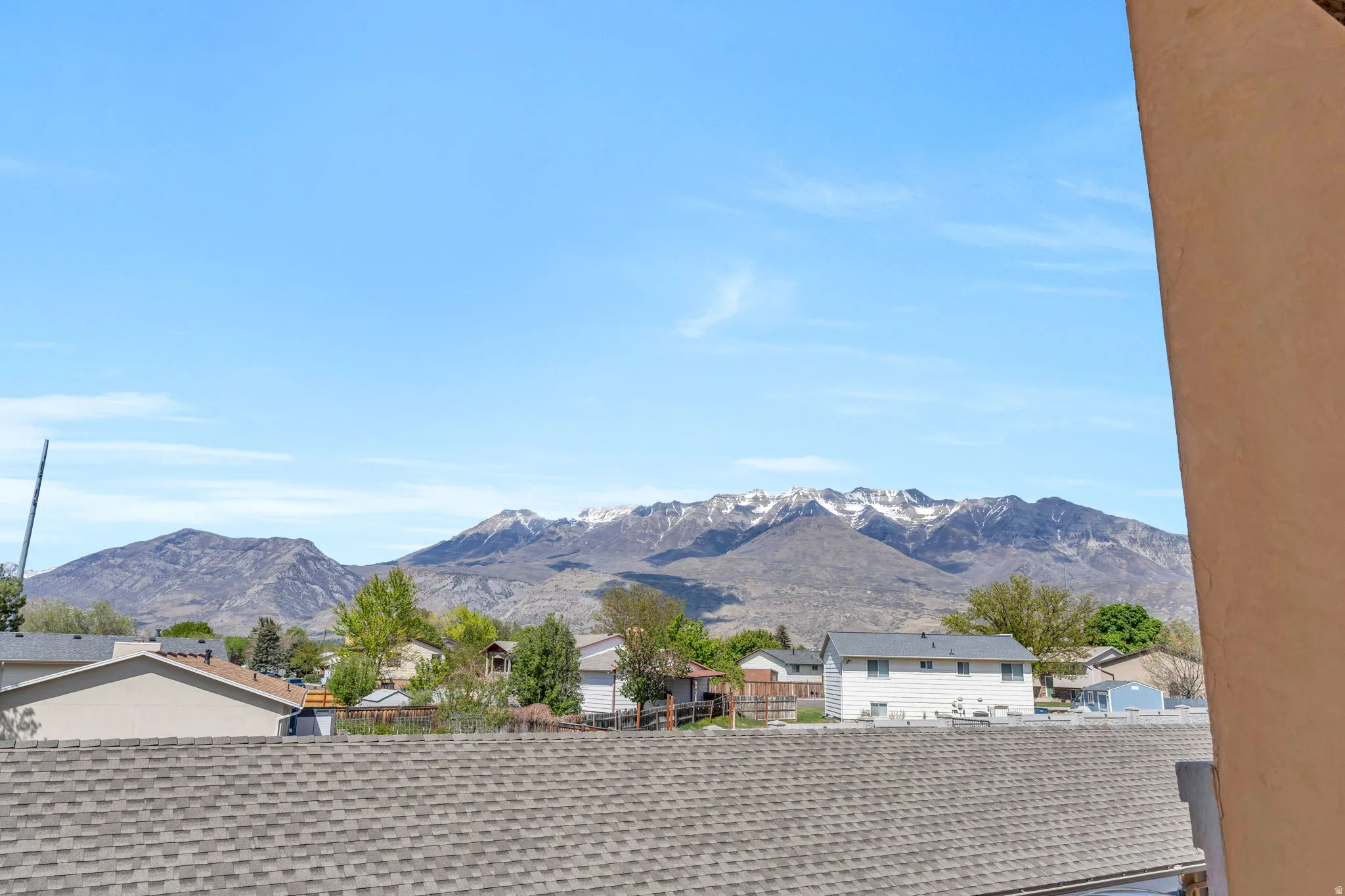 View of mountain backdrop
