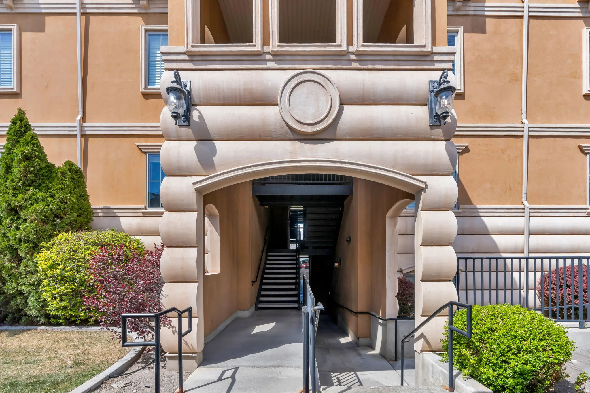View of exterior entry