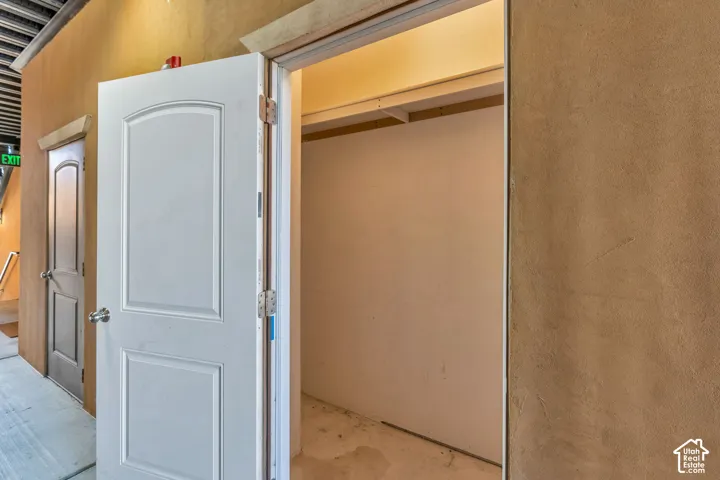 View of closet