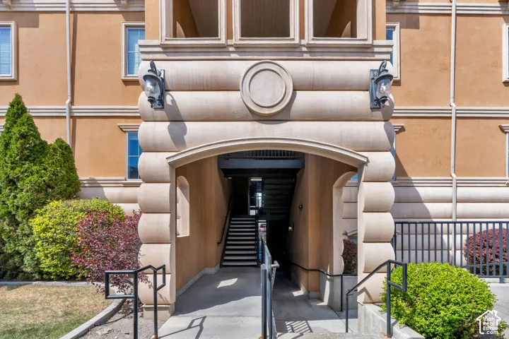 View of exterior entry