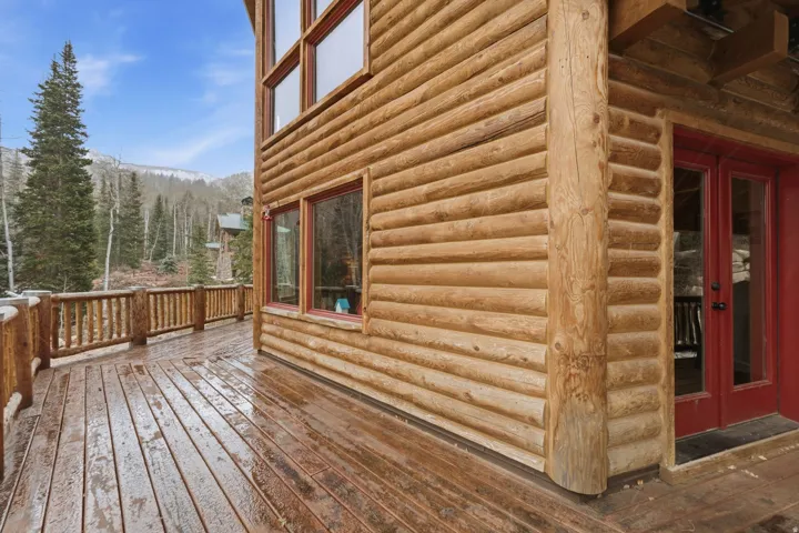 View of deck
