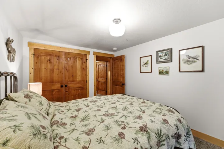 Bedroom with a closet