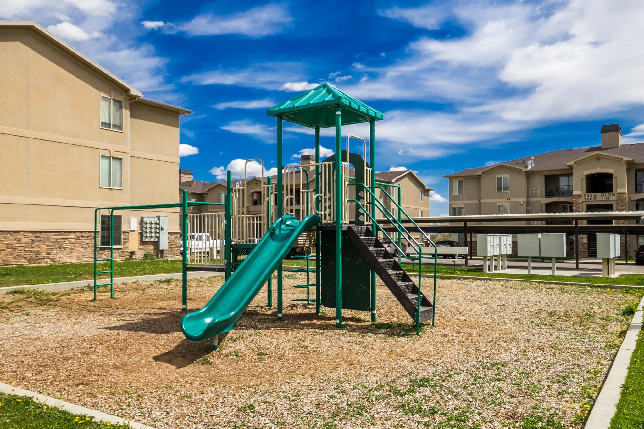 View of communal playground