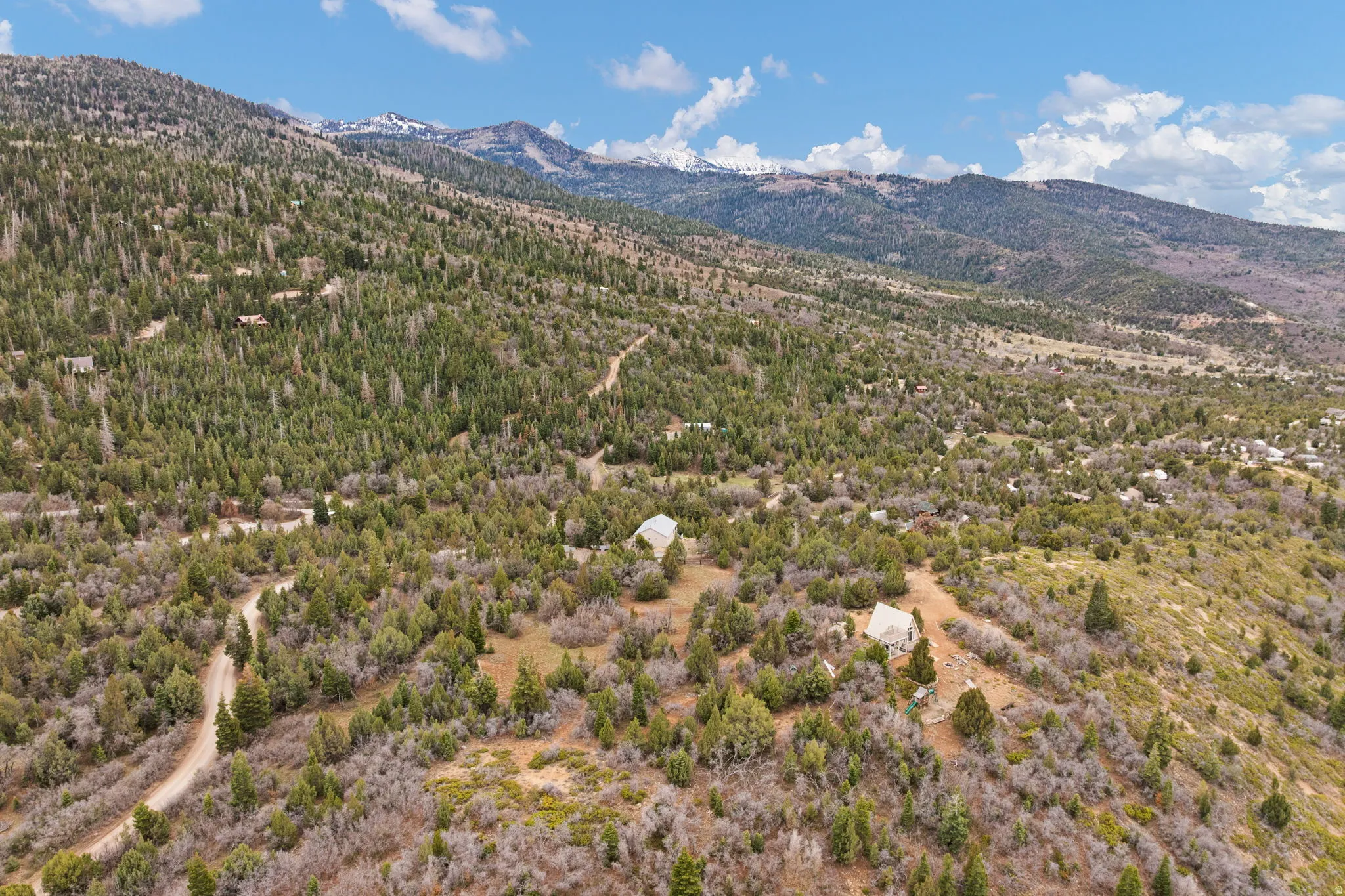 View of mountain background