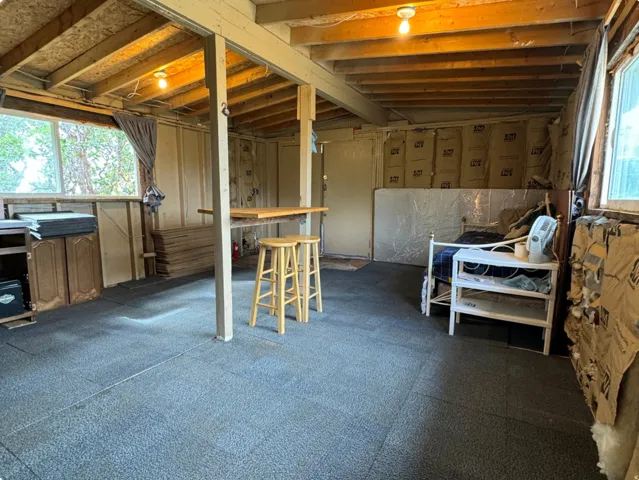 View of basement