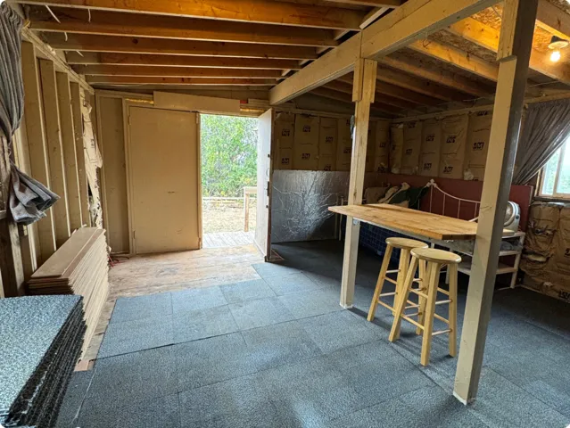 View of misc room
