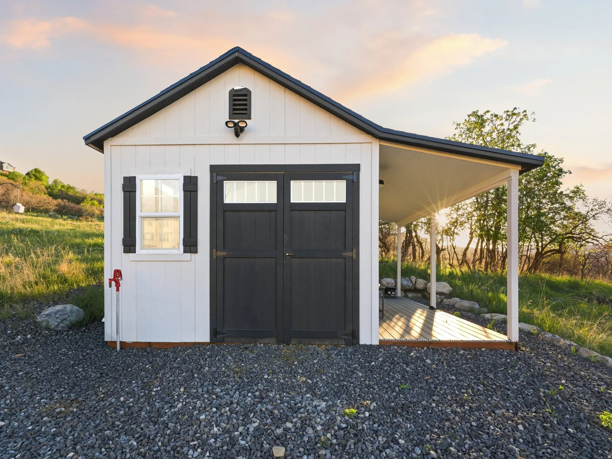 Perfect garden shed.