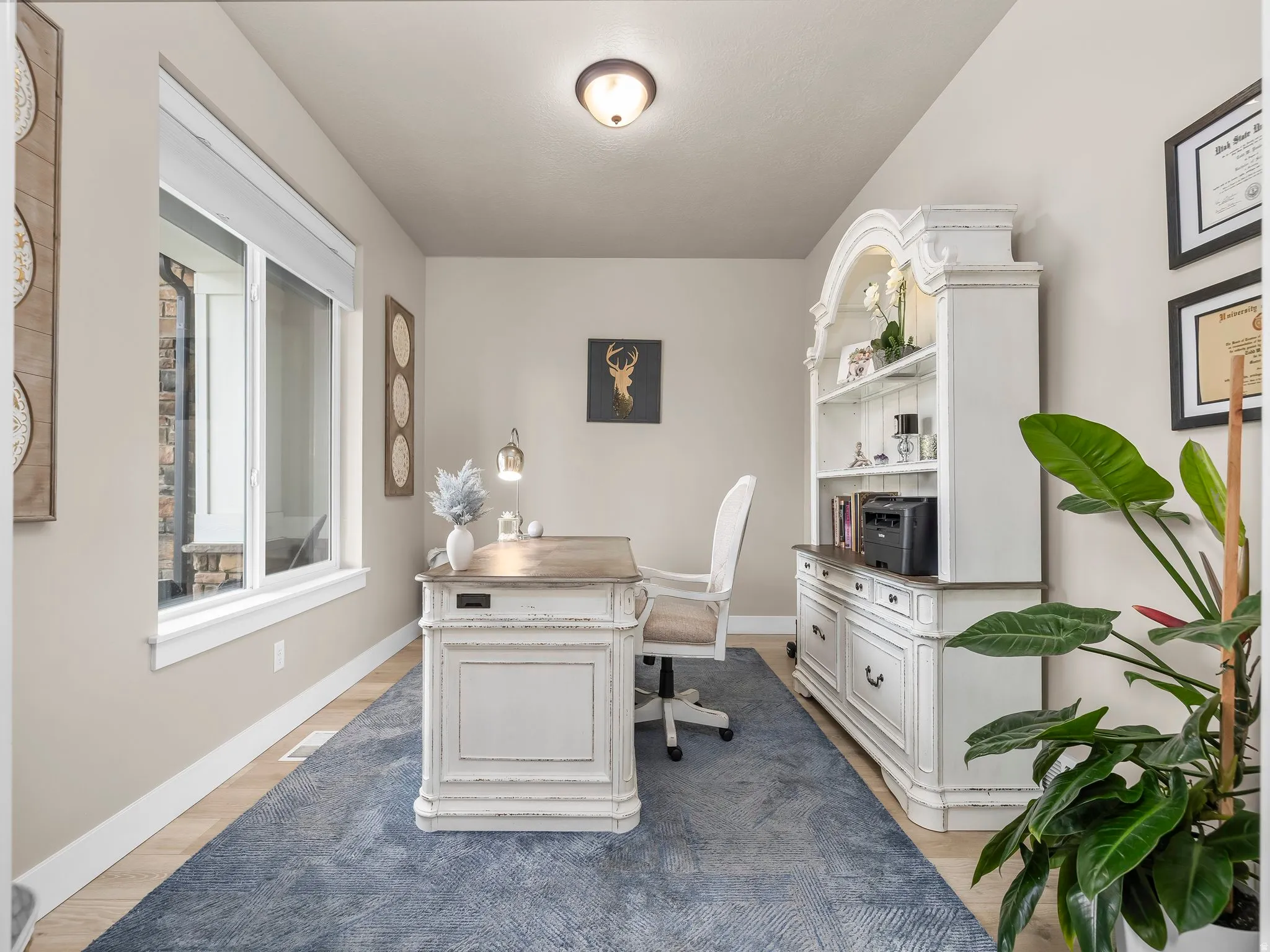 Office right off of the front entry.