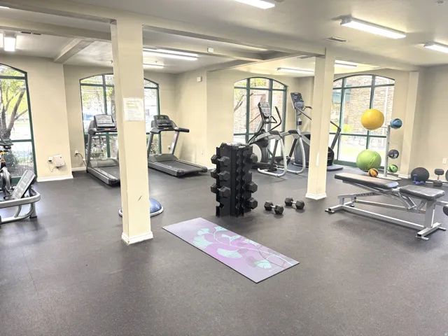 View of workout area