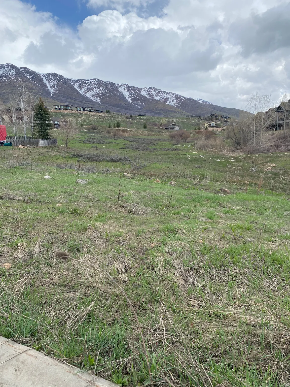 Mountain view featuring rural landscape