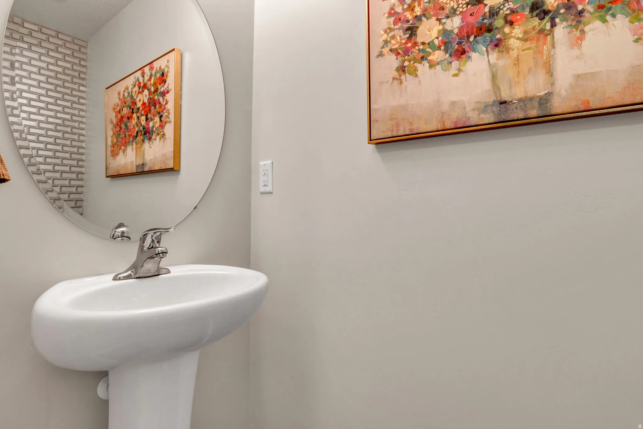 Bathroom with a sink