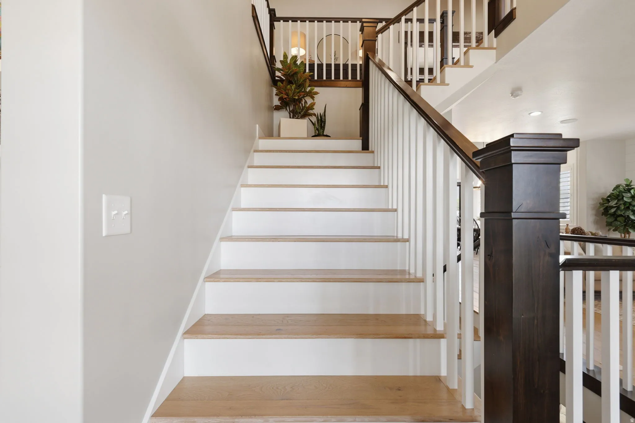 View of stairs