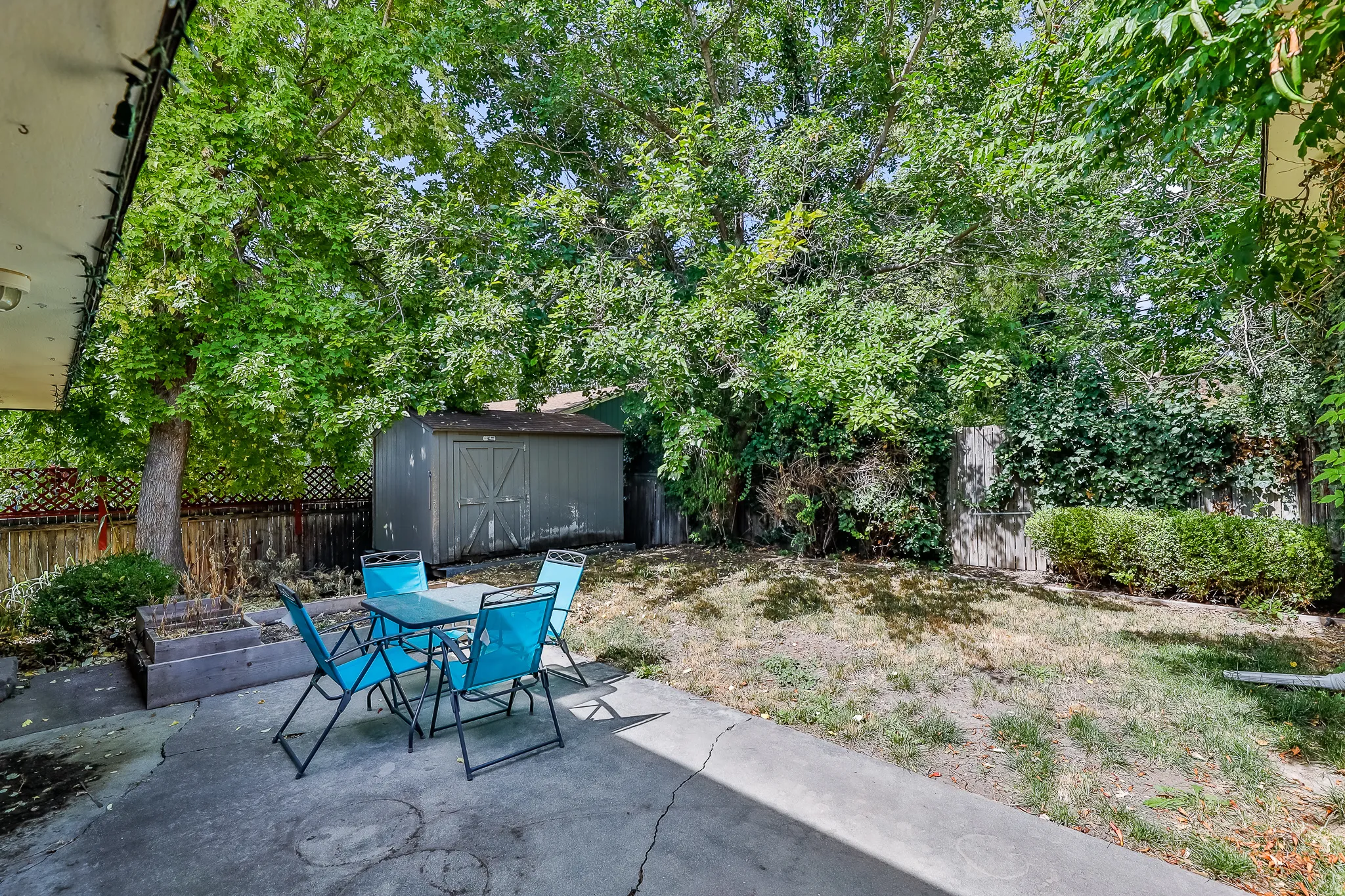 Unit 1 (Private Patio, Garden, & Shed)