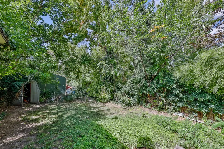 Unit 2 (Back North) Back Patio/Yard with Stream