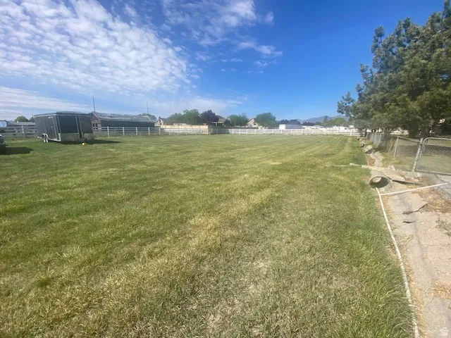 View of property looking west