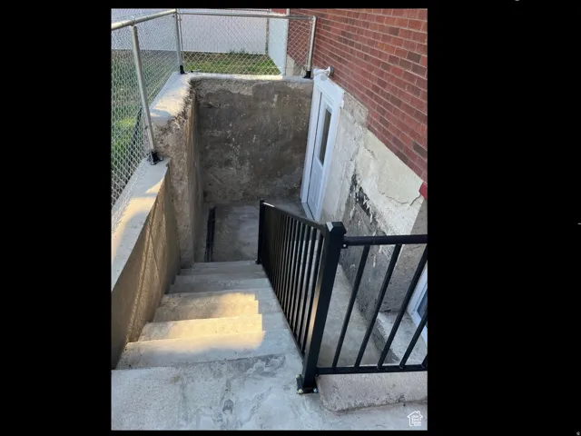View of stairs