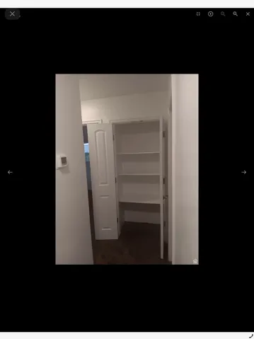 View of closet