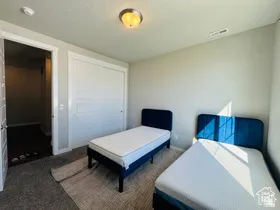 Third Bedroom Carpeted bedroom with a closet
