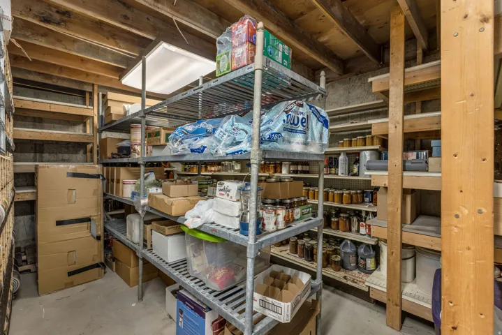 View of storage area