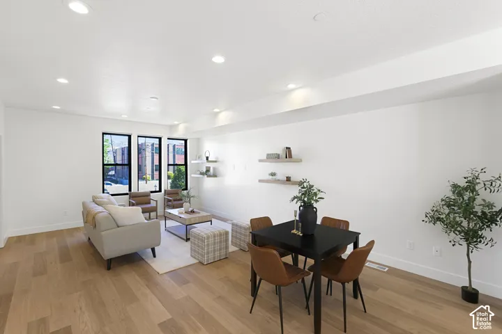 Open Concept Layout Boasts 9 Foot Ceilings