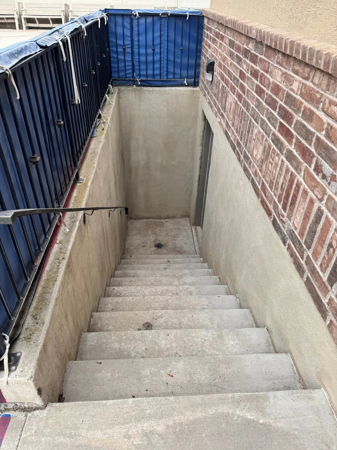 View of stairway