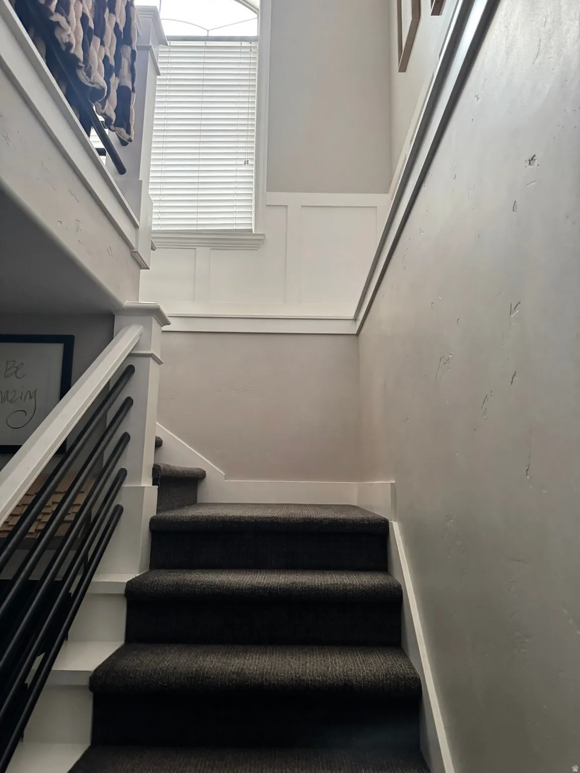 View of stairway