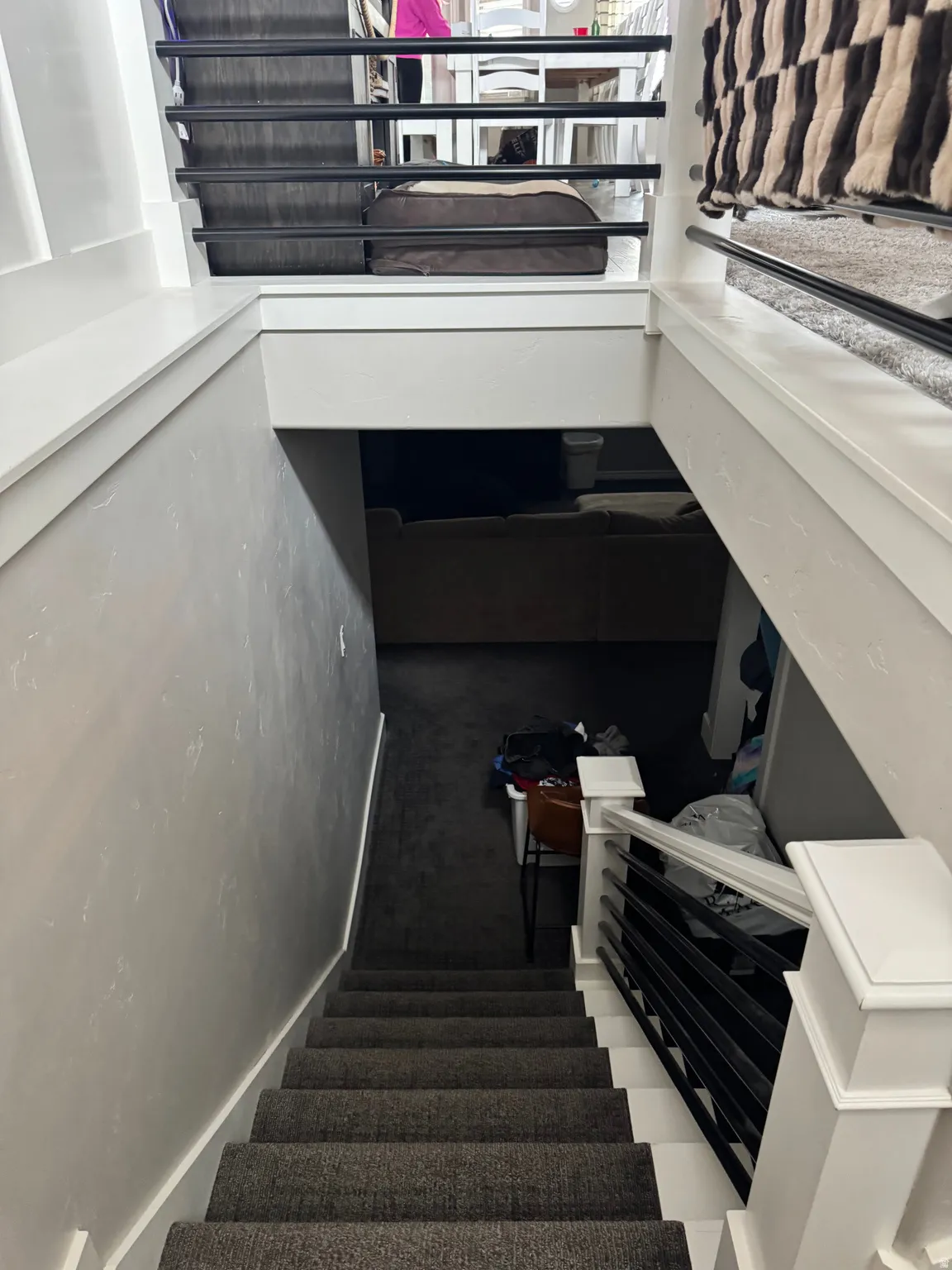 View of stairway