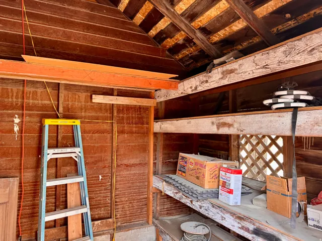 View of storage room
