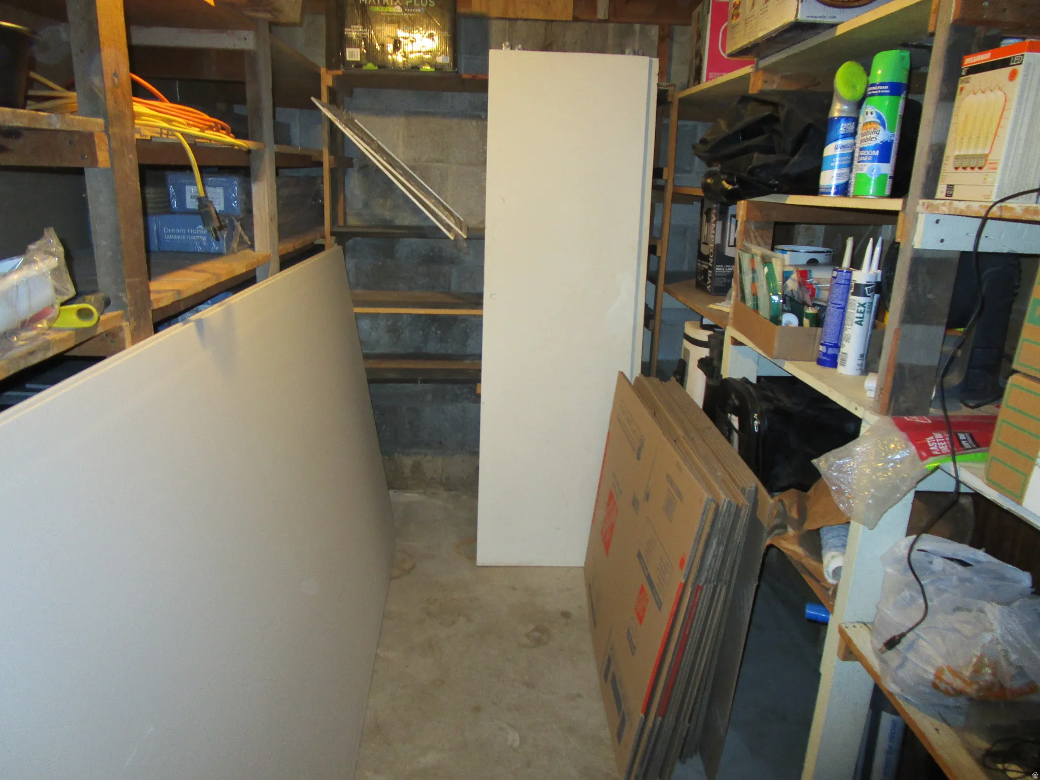 View of basement