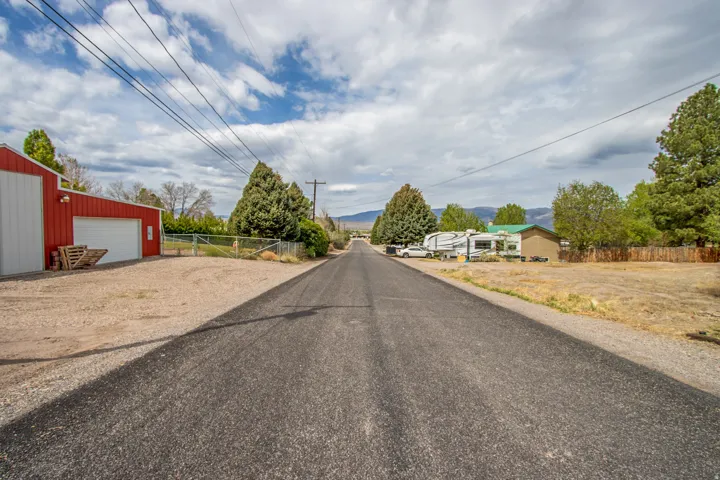 View of asphalt street