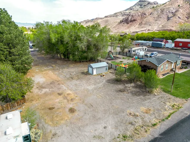 Drone / aerial view of mountains