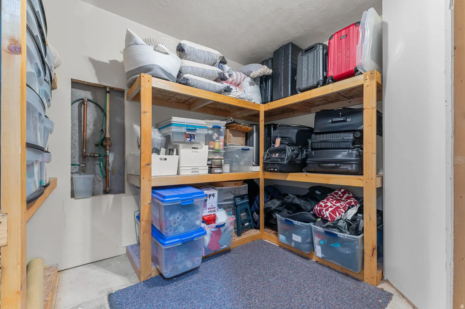 View of storage area