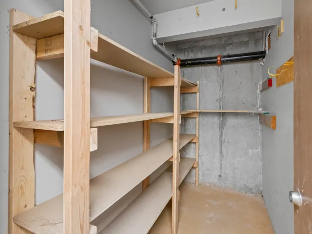 View of storage area