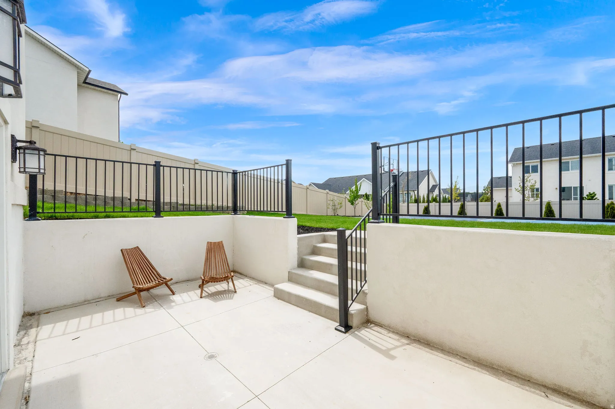 View of patio / terrace with a residential view