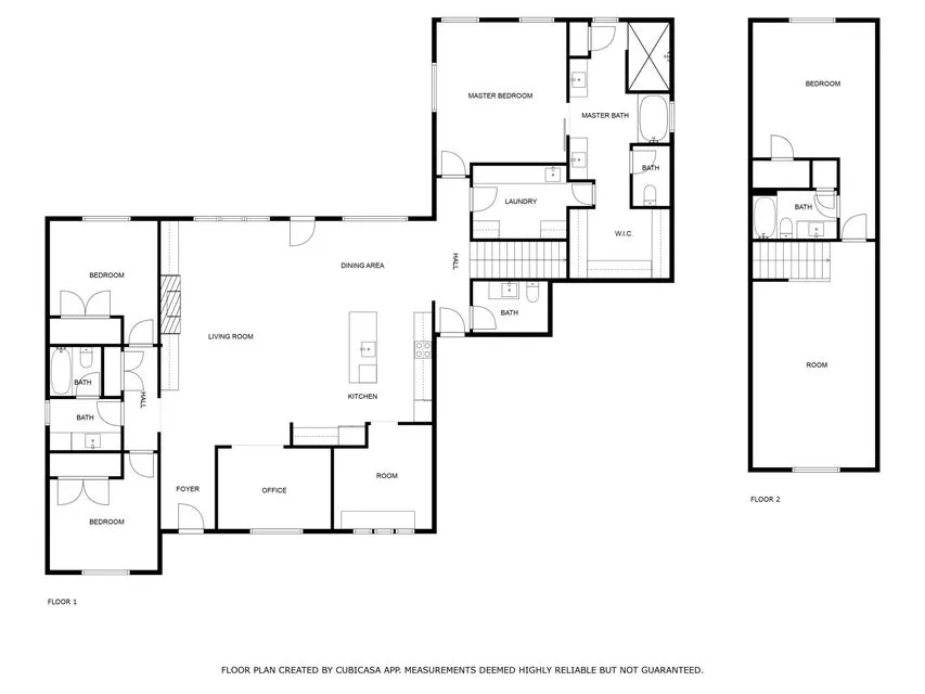 View of floor plan / room layout