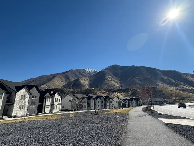 View of mountain backdrop