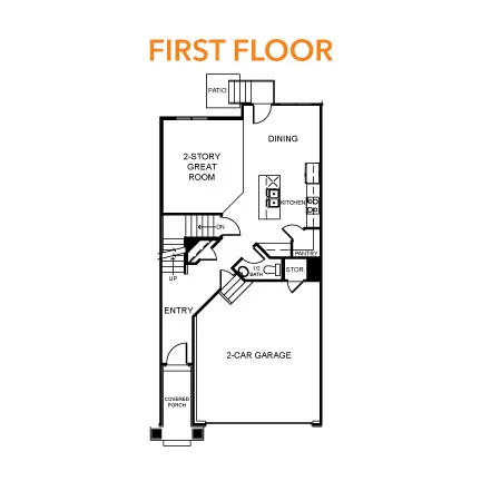 View of home floor plan
