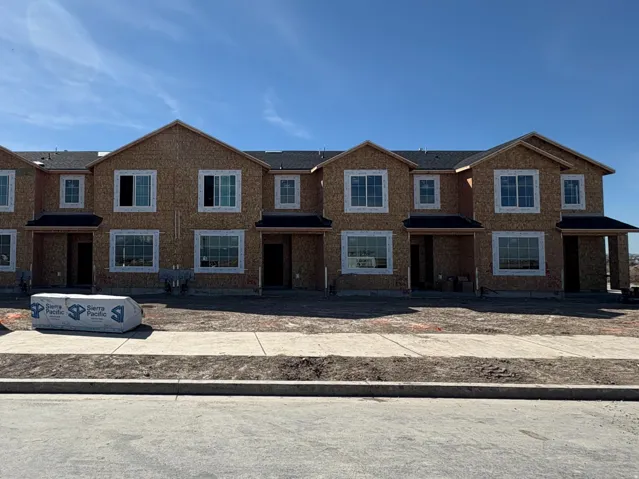 Front of the homes