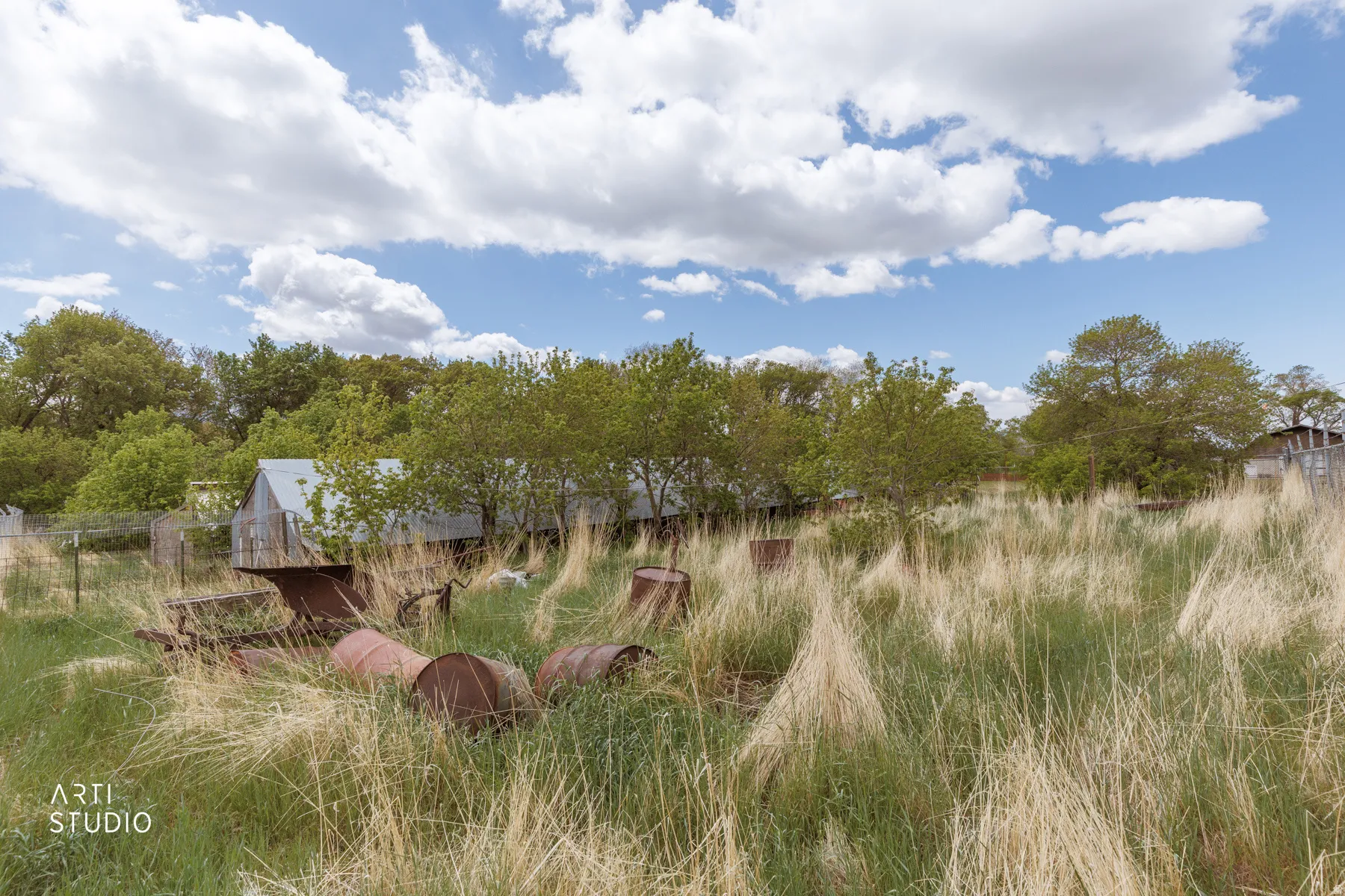 View of undeveloped land